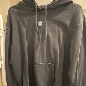 Adidas Men's Gray Hoodie